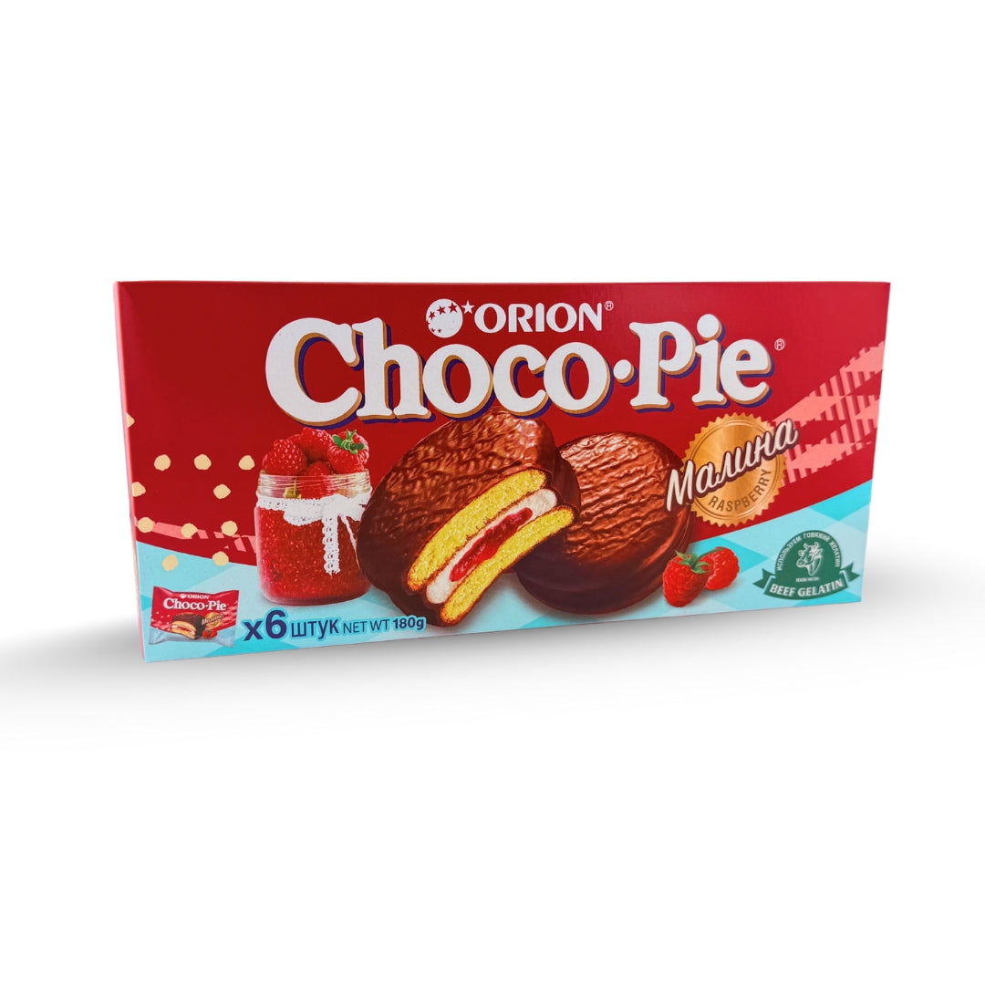 Orion Choco Pie Raspberry – Full Carton