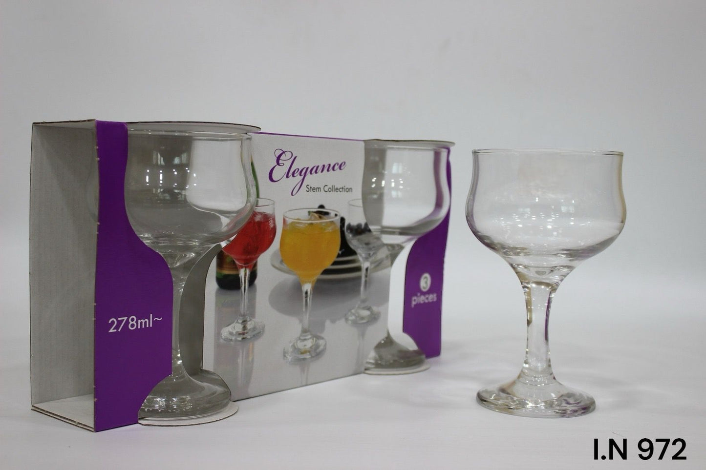 Elegant Stem Glass Collection