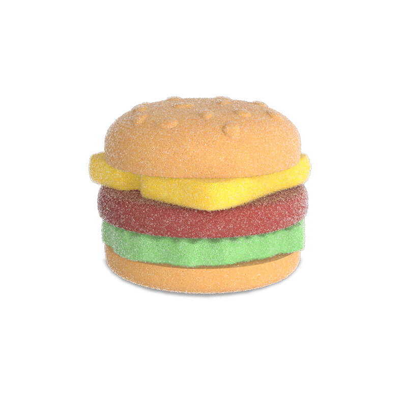 Yammiez Mallow Sweet Burger – Box of 96 Pcs