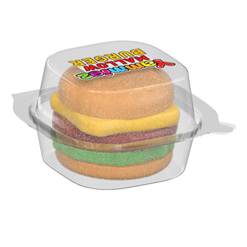 Yammiez Mallow Sweet Burger – Box of 96 Pcs