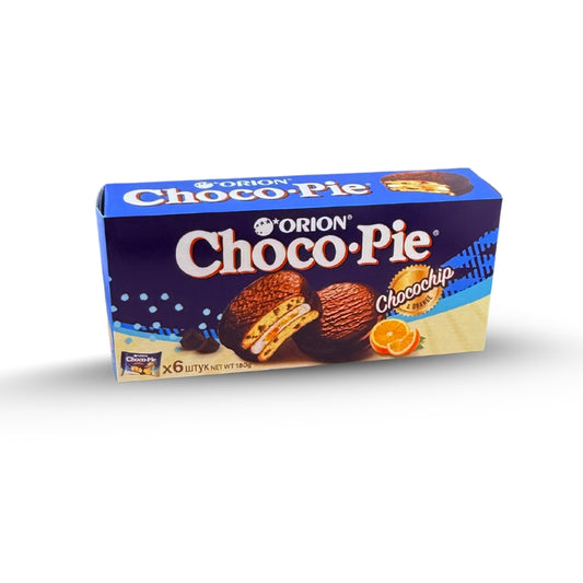 Orion Choco Pie – Chocochip & Orange  – Full Carton