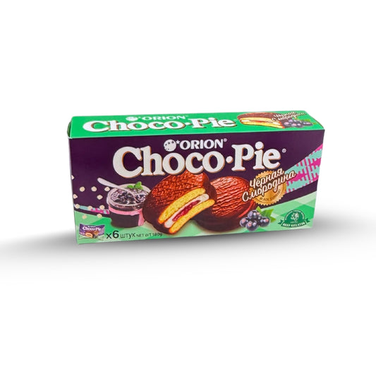 Orion Choco Pie – Black Currant  – Full Carton