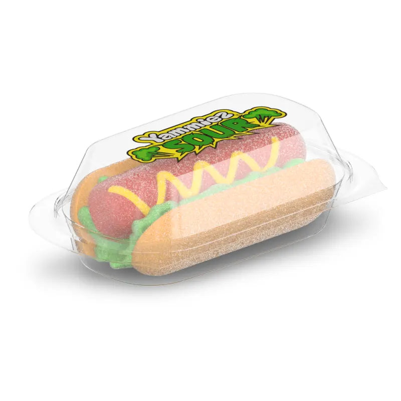 Yammiez Mallow Sour Hot Dog Floor Display "Stand"